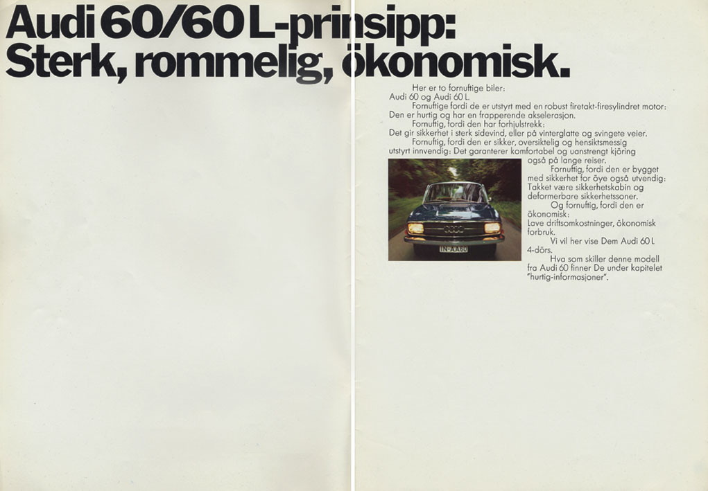 1971 Audi 60L