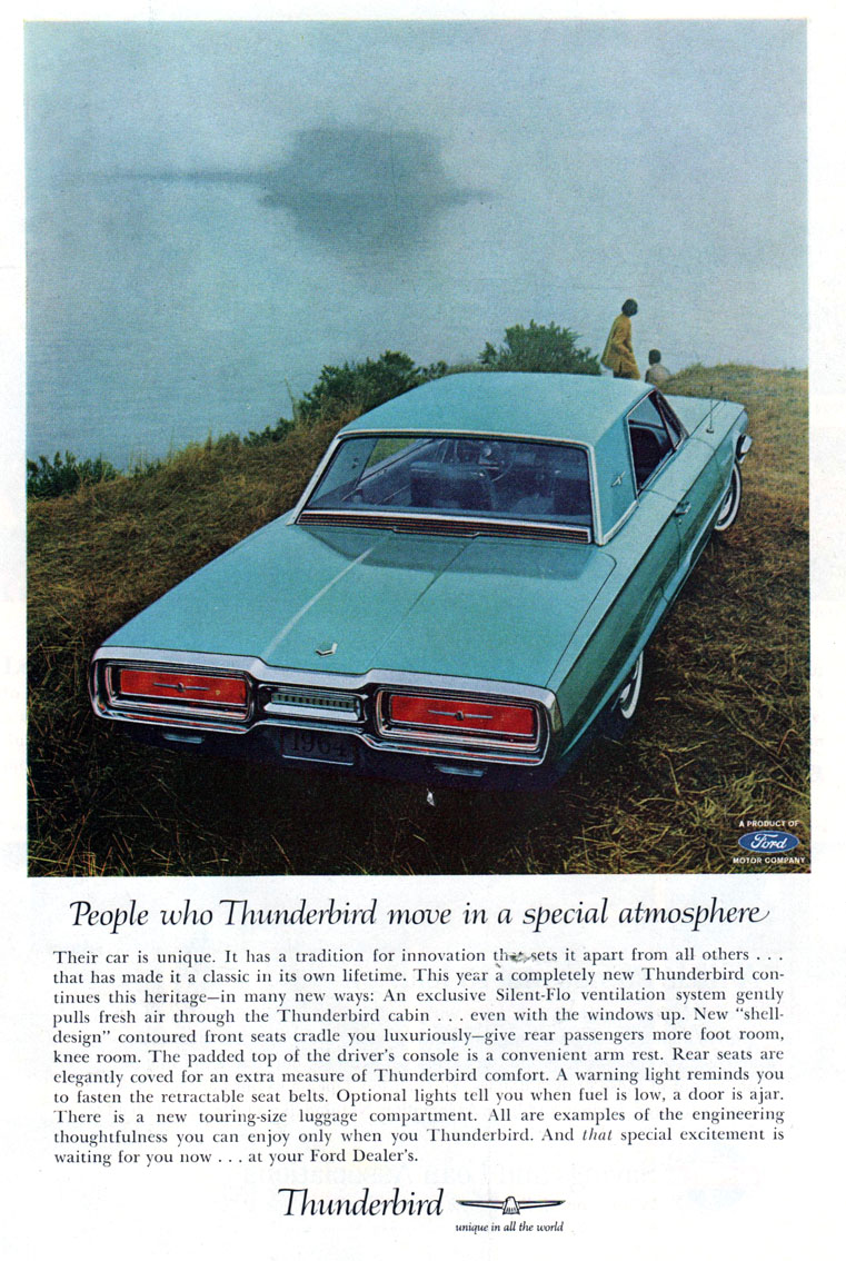 64 ford thunderbird convertible
