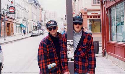 Blues brothers in Quebec City