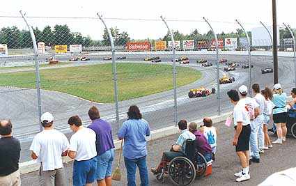 Indy Cart at Louden Raceway
